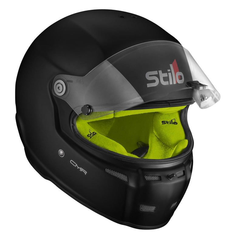 Sparco Casco Stilo St5 Cmr Negro Mate Interior Amarillo Karting Talla 59 - Sparco | APEXCORSE imagen 2
