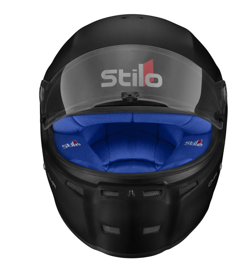 Sparco Casco Stilo St5 Cmr Negro Mate Interior Azul Karting Talla 59 - Sparco original | APEXCORSE