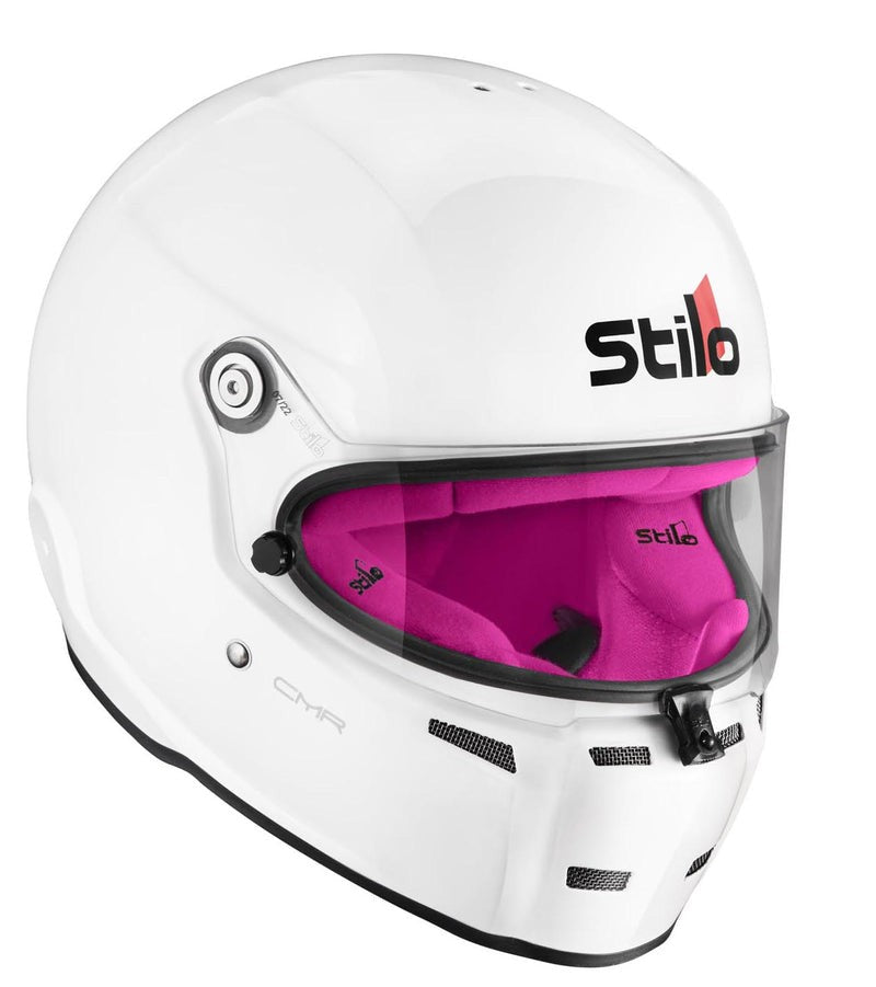Sparco Casco Stilo St5 Cmr Blanco Interior Rosa Karting Talla 56 - Sparco | APEXCORSE imagen 3
