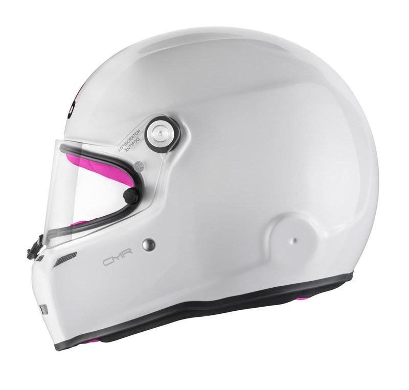 Sparco Casco Stilo St5 Cmr Blanco Interior Rosa Karting Talla 59 - Sparco | APEXCORSE imagen 9