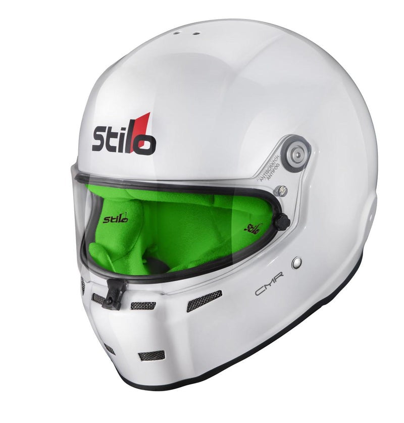 Sparco Casco Stilo St5 Cmr Blanco Interior Verde Karting Talla 56 - Sparco | APEXCORSE imagen 4