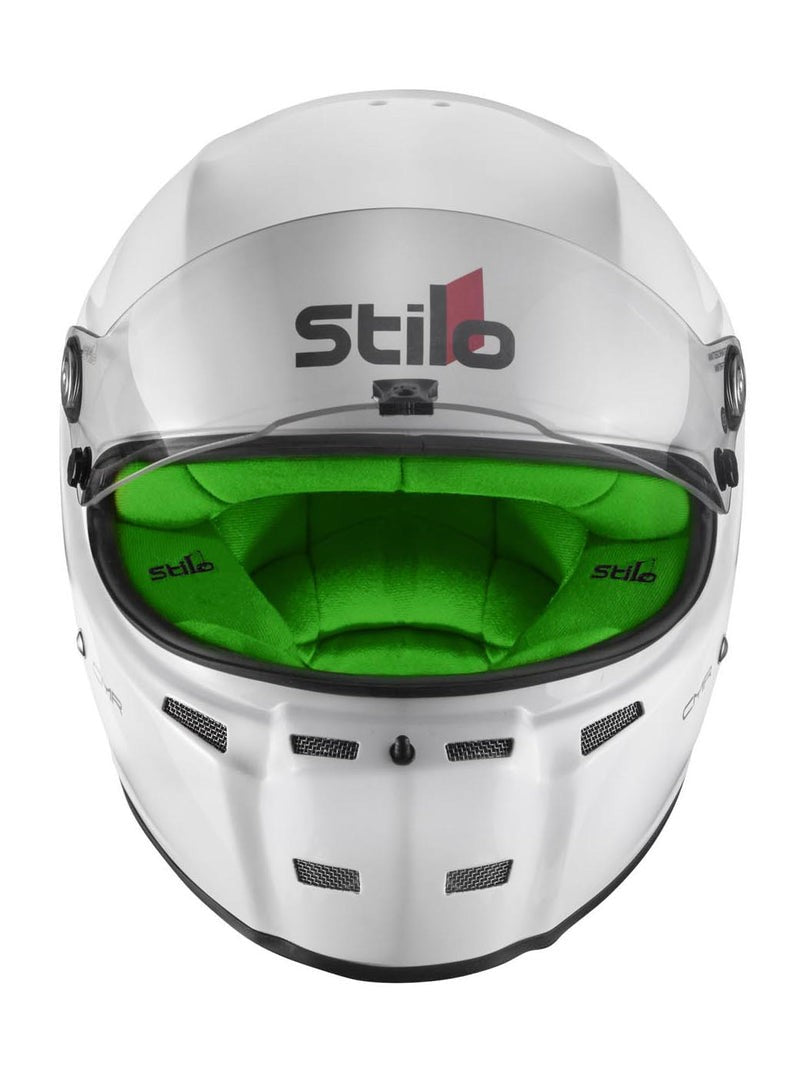 Sparco Casco Stilo St5 Cmr Blanco Interior Verde Karting Talla 57 - Sparco | APEXCORSE imagen 8