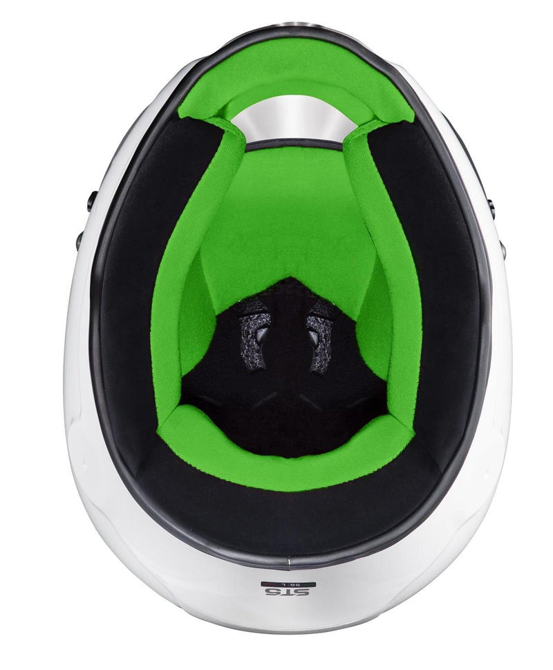 Sparco Casco Stilo St5 Cmr Blanco Interior Verde Karting Talla 59 - Sparco | APEXCORSE imagen 6