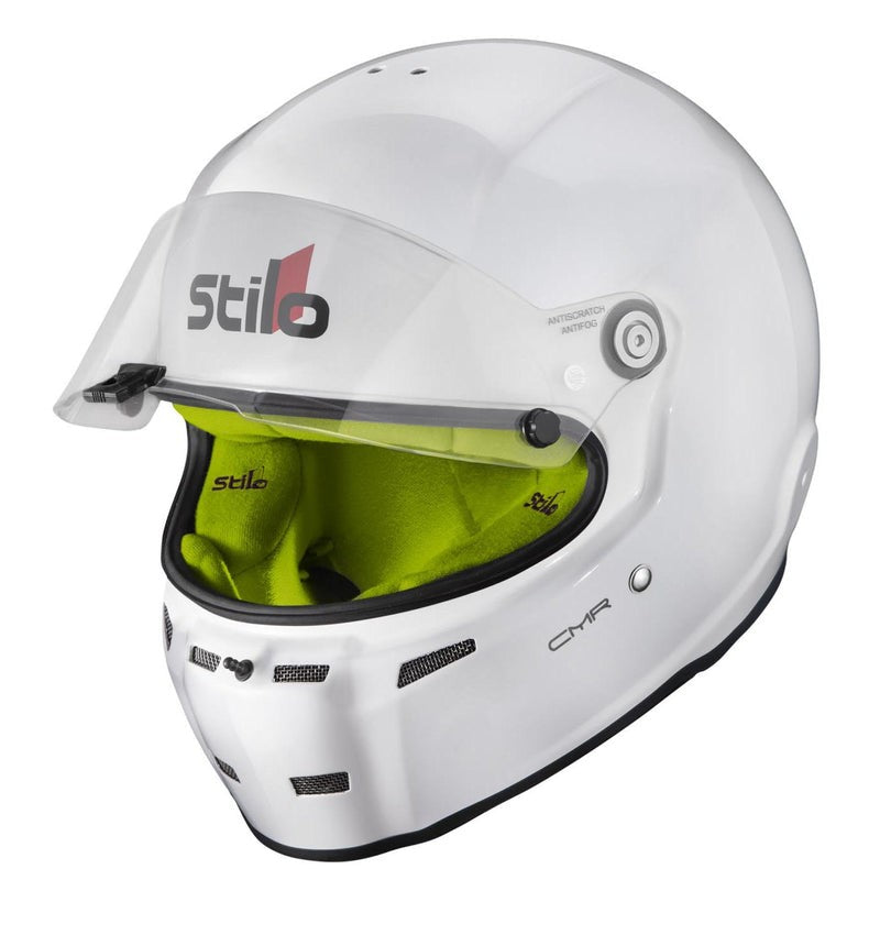 Sparco Casco Stilo St5 Cmr Blanco Interior Amarillo Karting Talla 54 - Sparco | APEXCORSE imagen 4