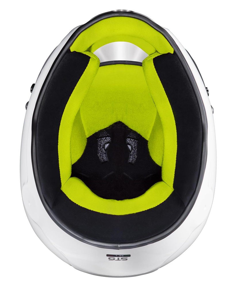 Sparco Casco Stilo St5 Cmr Blanco Interior Amarillo Karting Talla 54 - Sparco | APEXCORSE imagen 6
