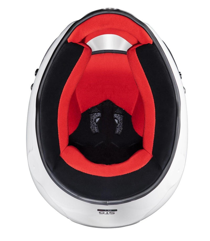 Sparco Casco Stilo St5 Cmr Blanco Interior Rojo Karting Talla 55 - Sparco | APEXCORSE imagen 6