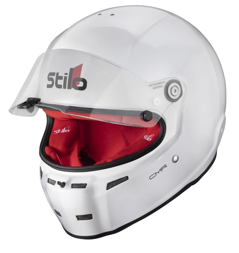 Sparco Casco Stilo St5 Cmr Blanco Interior Rojo Karting Talla 56 - Sparco | APEXCORSE imagen 4