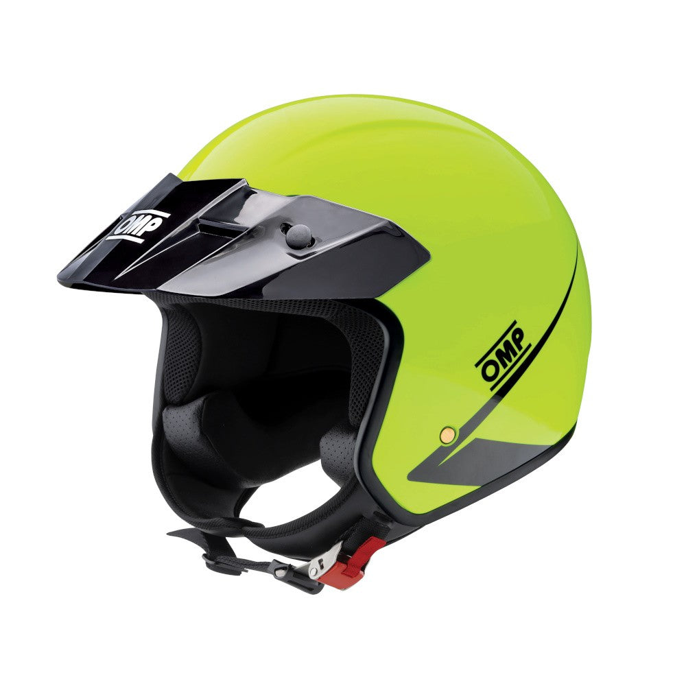 CASCO OMP STAR ECE 22.06 AMARILLO FLUO TALLA XXL - OMP original APEXCORSE imagen 1