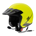 CASCO OMP STAR CON INTECOMUNICADOR ECE 22.06 AMARILLO FLUO TALLA M - OMP original APEXCORSE imagen 1