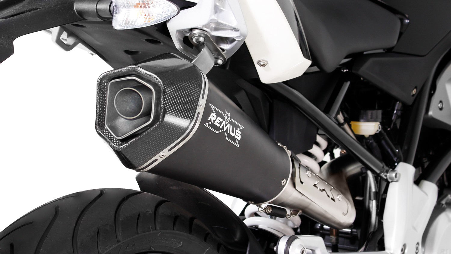 REMUS HYPERCONE ACERO INOXIDABLE MATE RACE