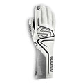 Sparco Guantes Lap FIA 8856-2018 Talla 10 Blanco/Negro - Sparco original | APEXCORSE