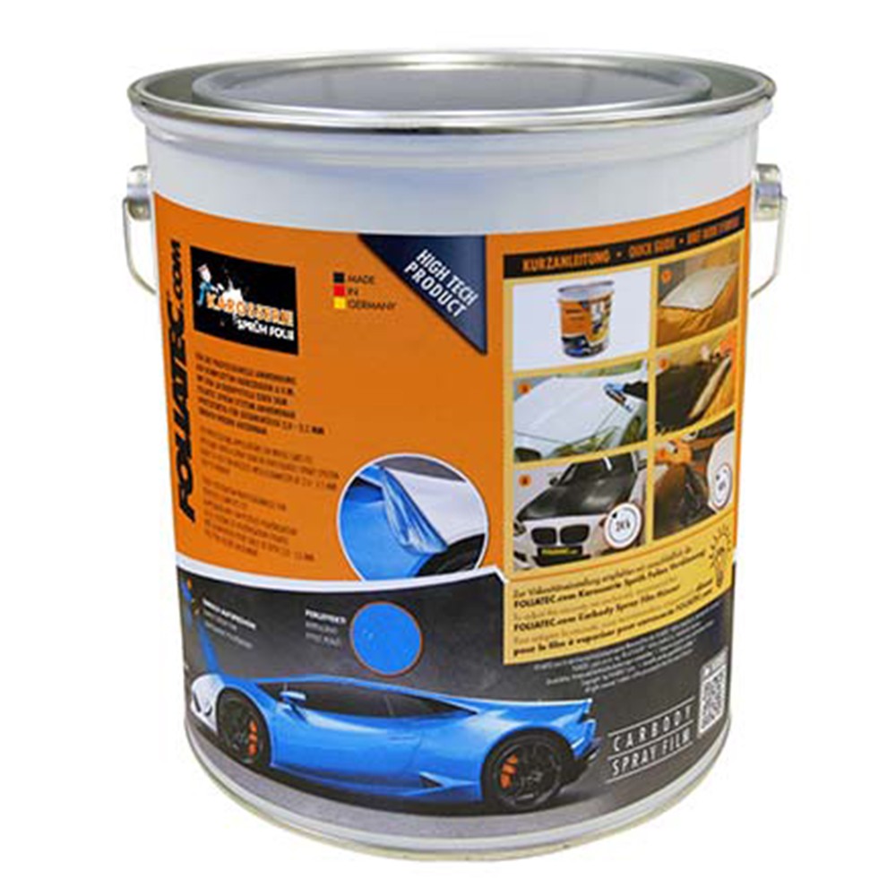 FOLIATEC Car Body Goma Líquida Transparente Brillante 1 x 5 L Canister - FOLIATEC original APEXCORSE