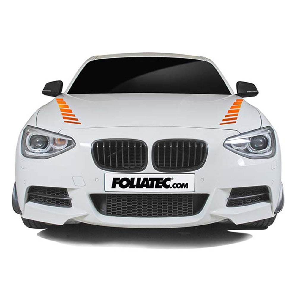 FOLIATEC Vinilo Decorativo Para Coche Diseéo Sombras Naranja - Imagen 3 FOLIATEC APEXCORSE
