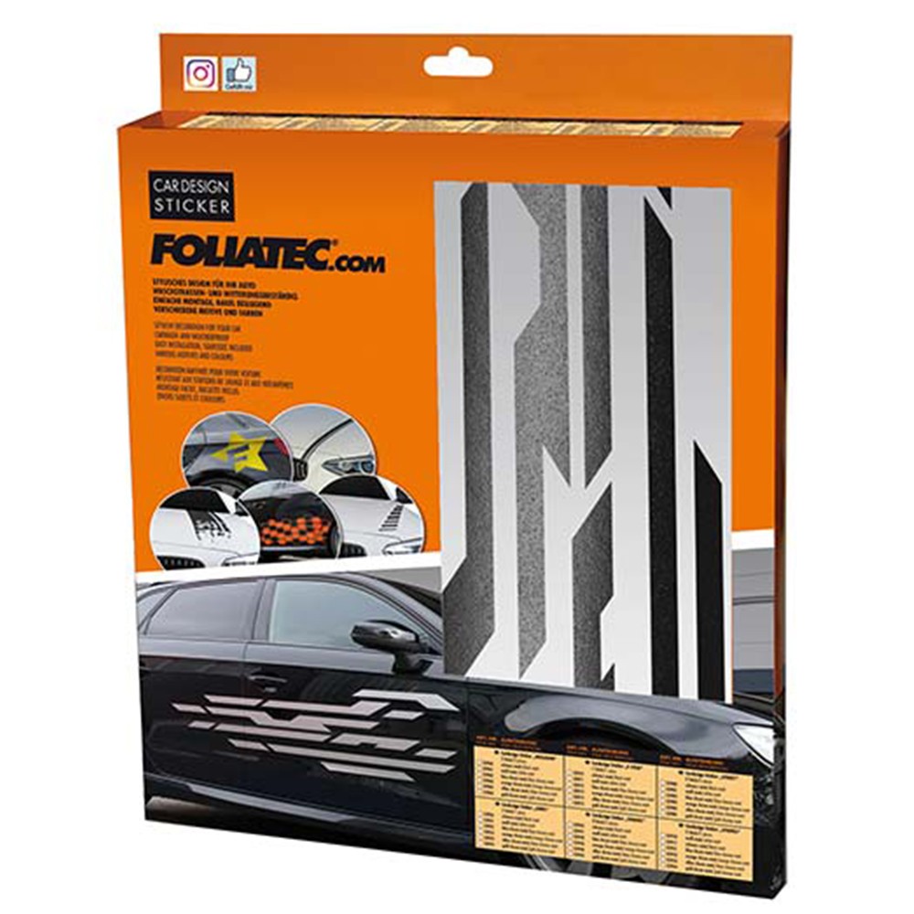 FOLIATEC Vinilo Decorativo Para Coche Diseéo Street Negro - FOLIATEC original APEXCORSE