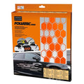 FOLIATEC Vinilo Decorativo Para Coche Diseéo Hexagon Naranja - FOLIATEC original APEXCORSE