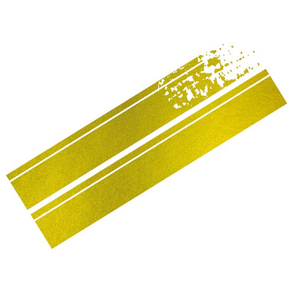 FOLIATEC Vinilo Decorativo Para Coche Diseéo Rayas Dorado - Imagen 2 FOLIATEC APEXCORSE
