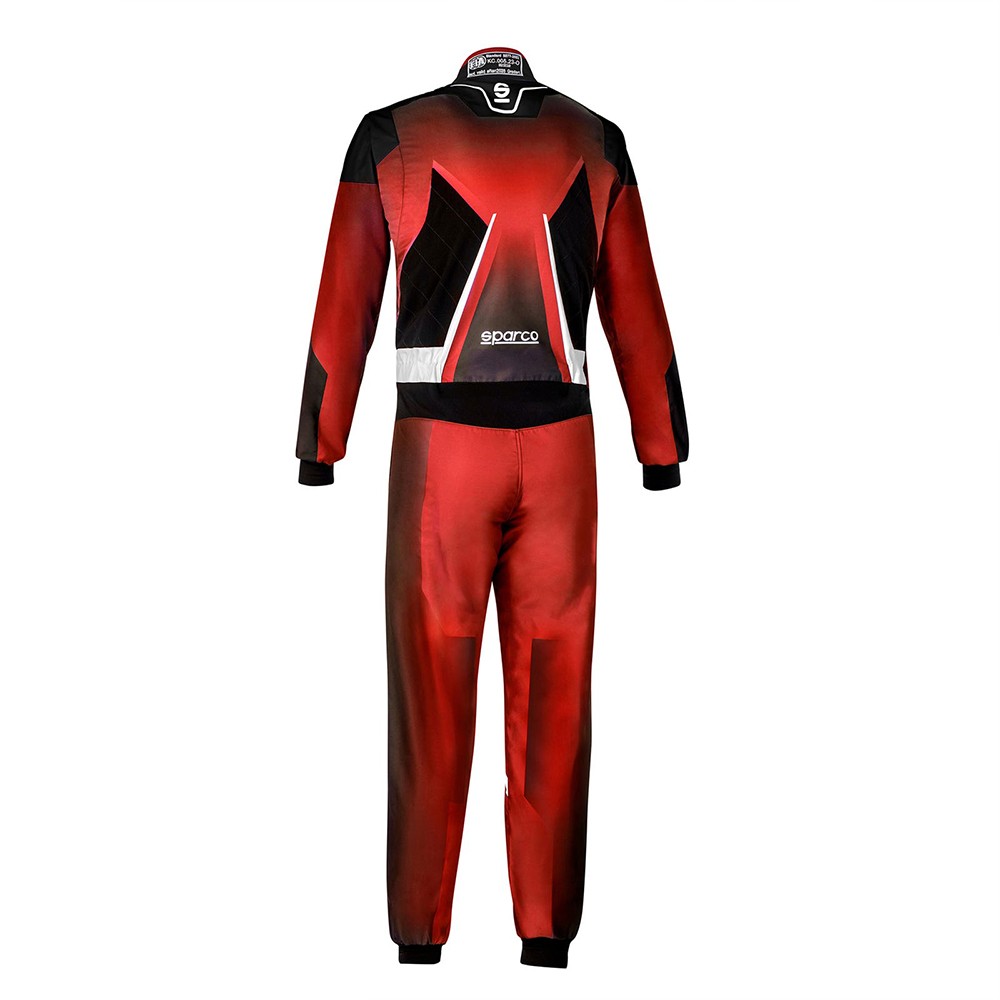 Traje De Karting Sparco K46 Prime K Niño Talla 150 Negro/Rojo - Sparco | APEXCORSE imagen 2