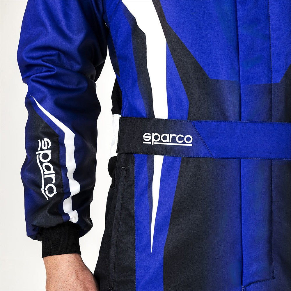Traje De Karting Sparco K46 Prime K Niño Talla 150 Azul/Blanco/Negro - Sparco | APEXCORSE imagen 4