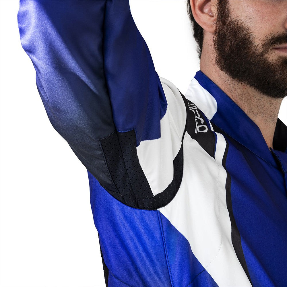 Traje De Karting Sparco K46 Prime K Niño Talla 150 Azul/Blanco/Negro - Sparco | APEXCORSE imagen 3
