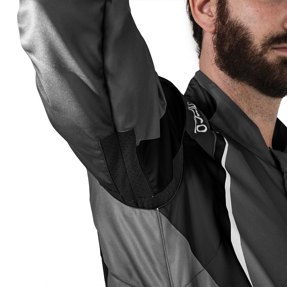 Traje De Karting Sparco K46 Prime K Talla 52 Negro/Gris - Sparco | APEXCORSE imagen 3