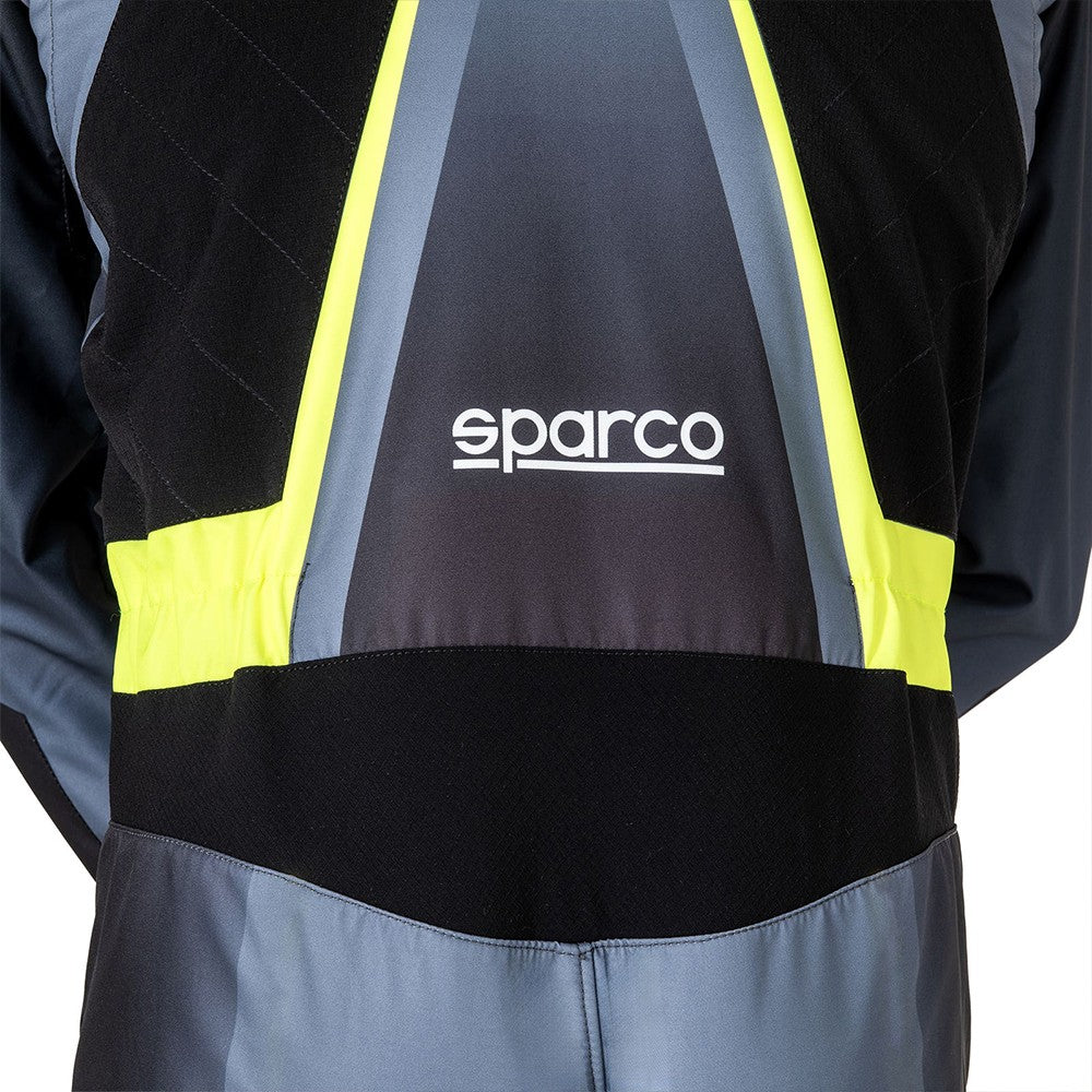 Traje De Karting Sparco K46 Prime K Talla 46 Negro/Amarillo Fluor - Sparco | APEXCORSE imagen 5