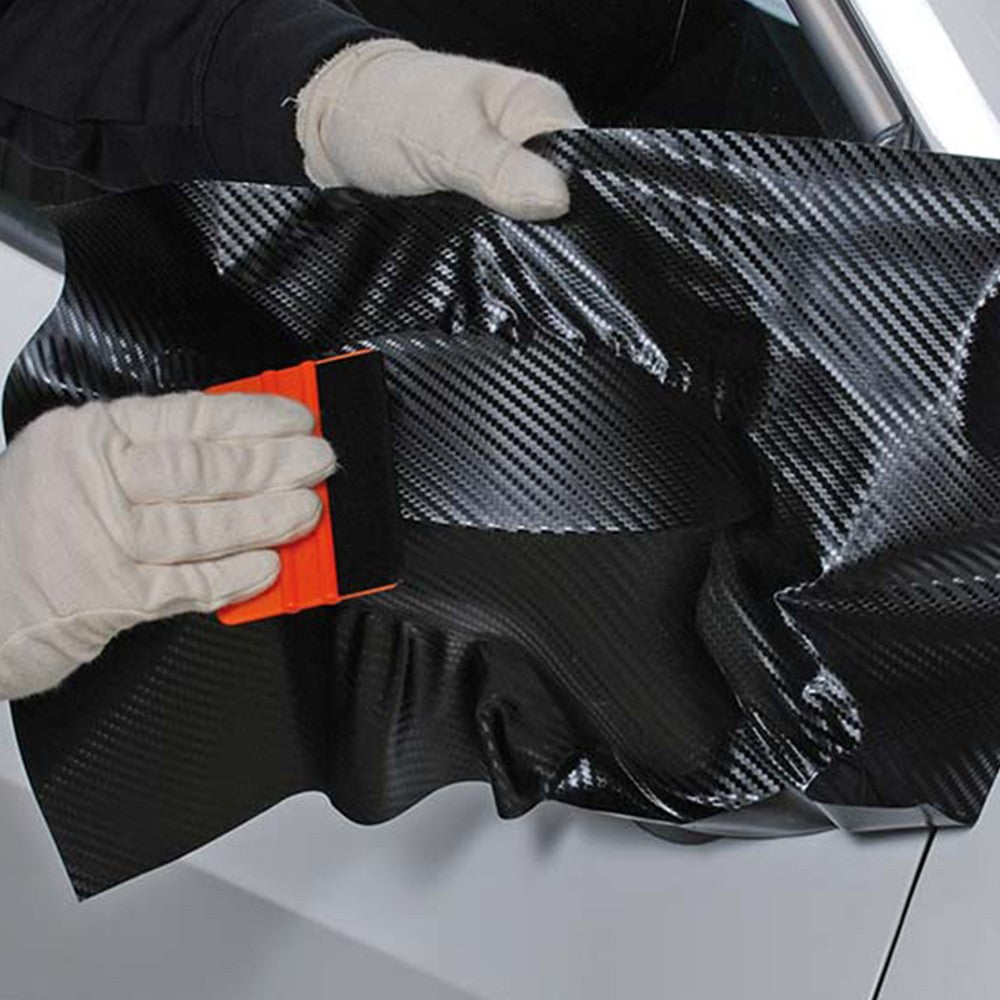 FOLIATEC Carwrapping Lámina Ultra Carbon Negra Structured 1 52 x 52 Cm - Imagen 4 FOLIATEC APEXCORSE