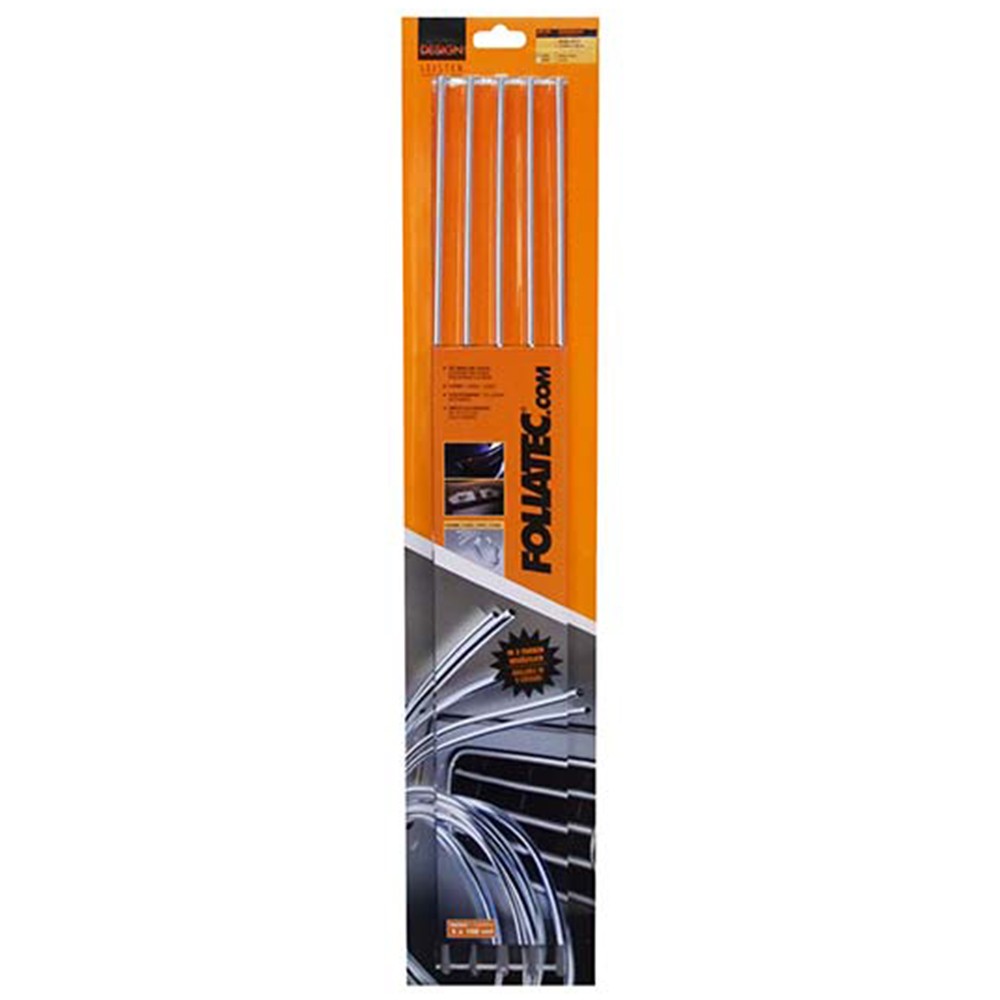 FOLIATEC Tira Adhesiva Cromada 5 Piezas 100 Cm - Imagen 2 FOLIATEC APEXCORSE