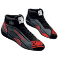 ZAPATILLAS OMP SPORT FIA 8856-2018 NEGRO/ROJO TALLA 47 - OMP original APEXCORSE imagen 1