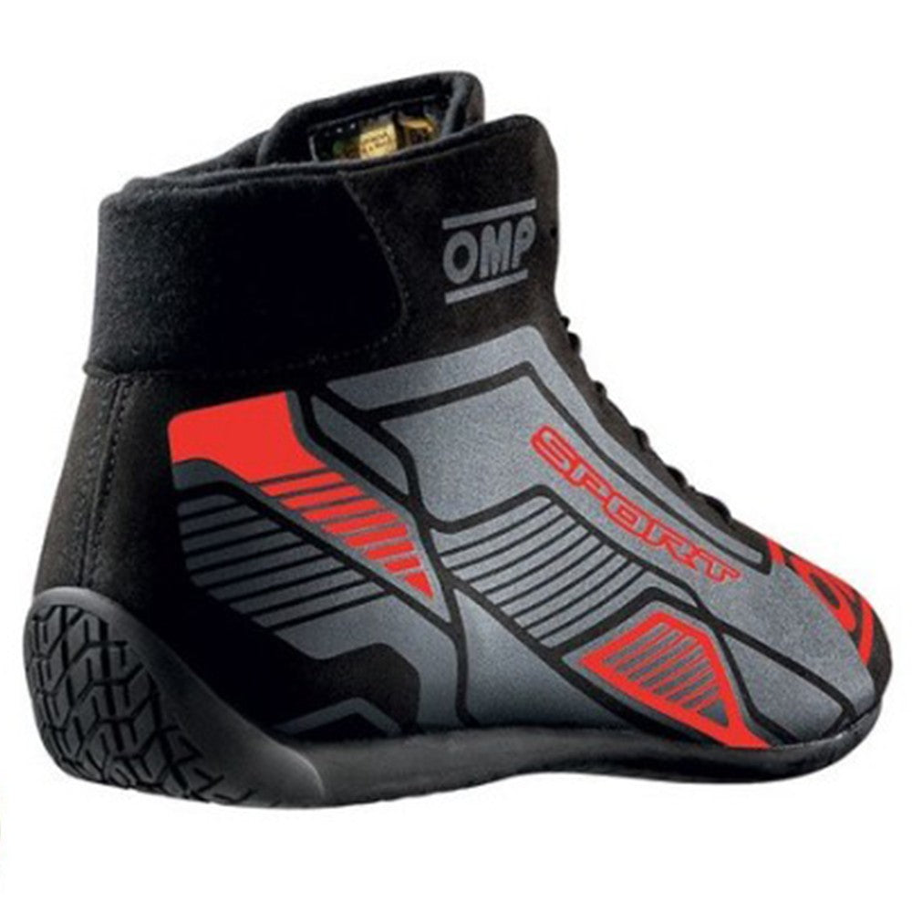 ZAPATILLAS OMP SPORT FIA 8856-2018 NEGRO/ROJO TALLA 39 - OMP original APEXCORSE imagen 5