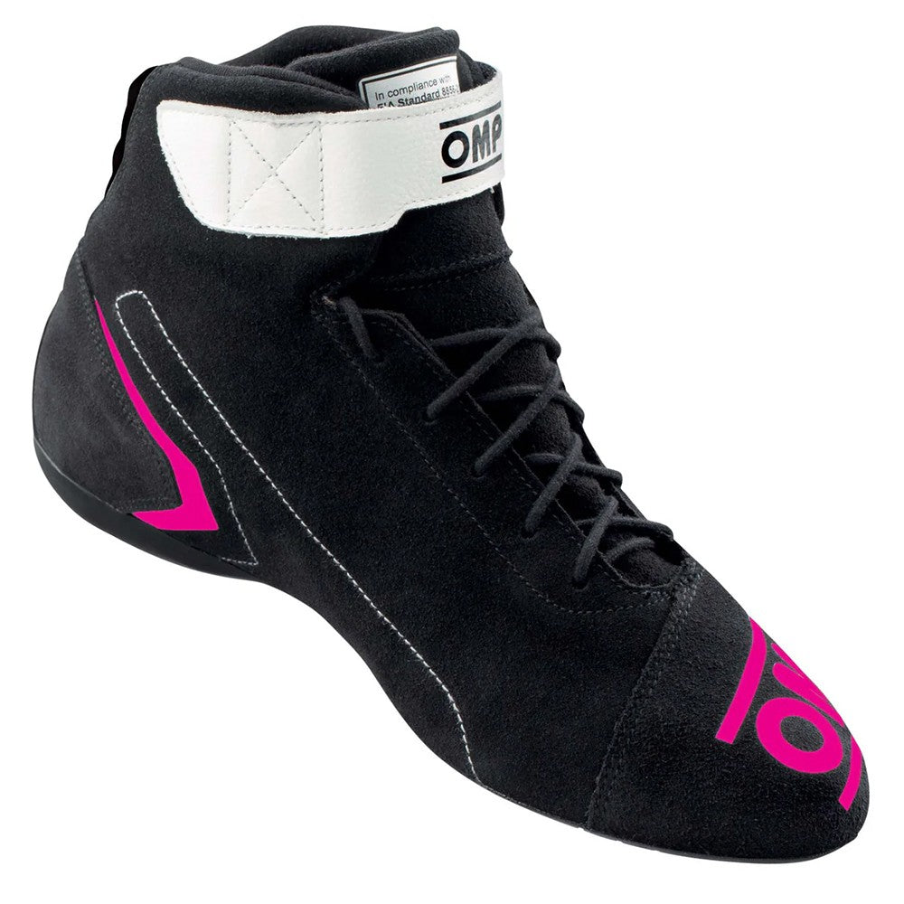 ZAPATILLAS OMP FIRST FIA 8856-2018 NEGRO/FUCSIA TALLA 39 - OMP original APEXCORSE imagen 4