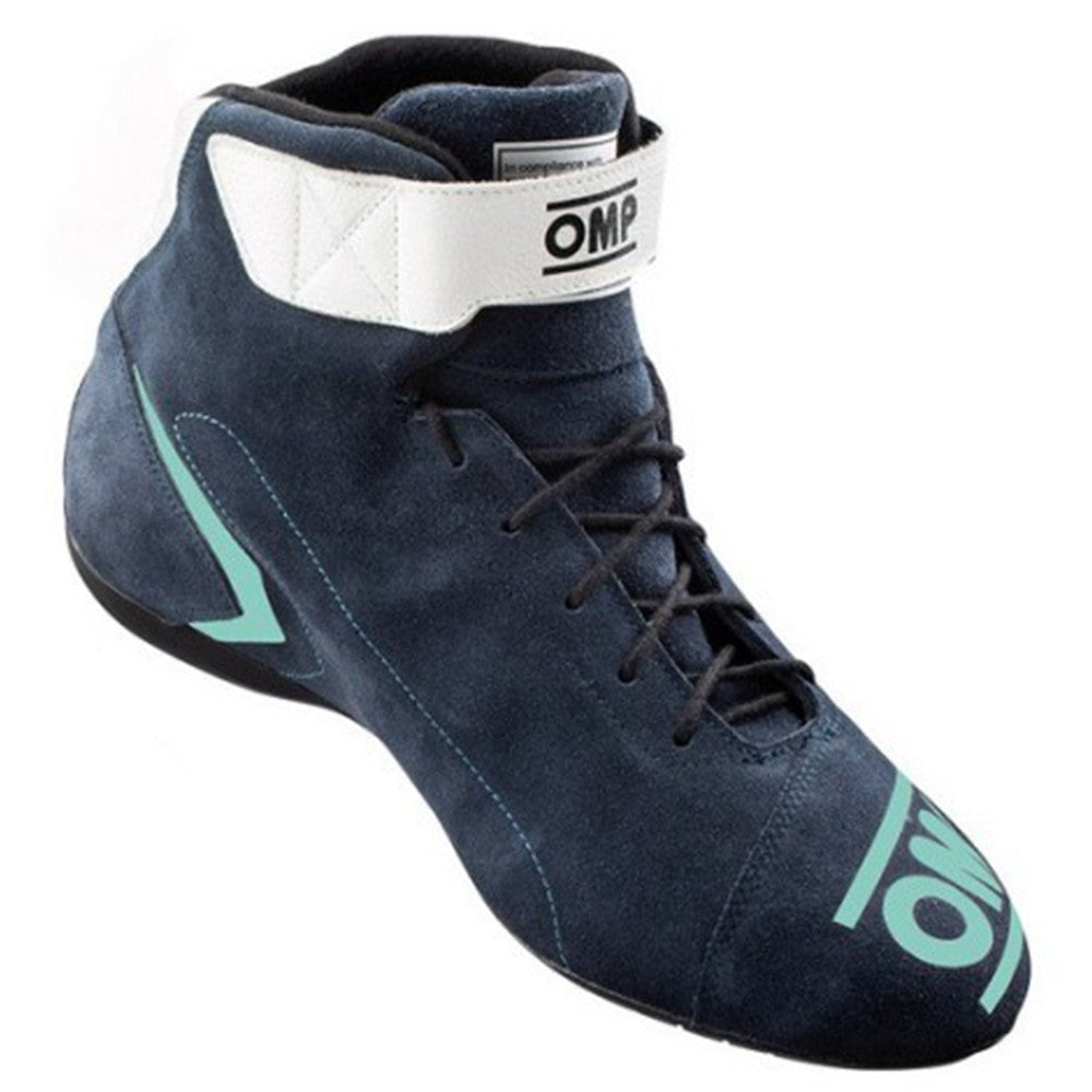 ZAPATILLAS OMP FIRST FIA 8856-2018 AZUL MARINO / TIFFANY TALLA 45 - OMP original APEXCORSE imagen 3