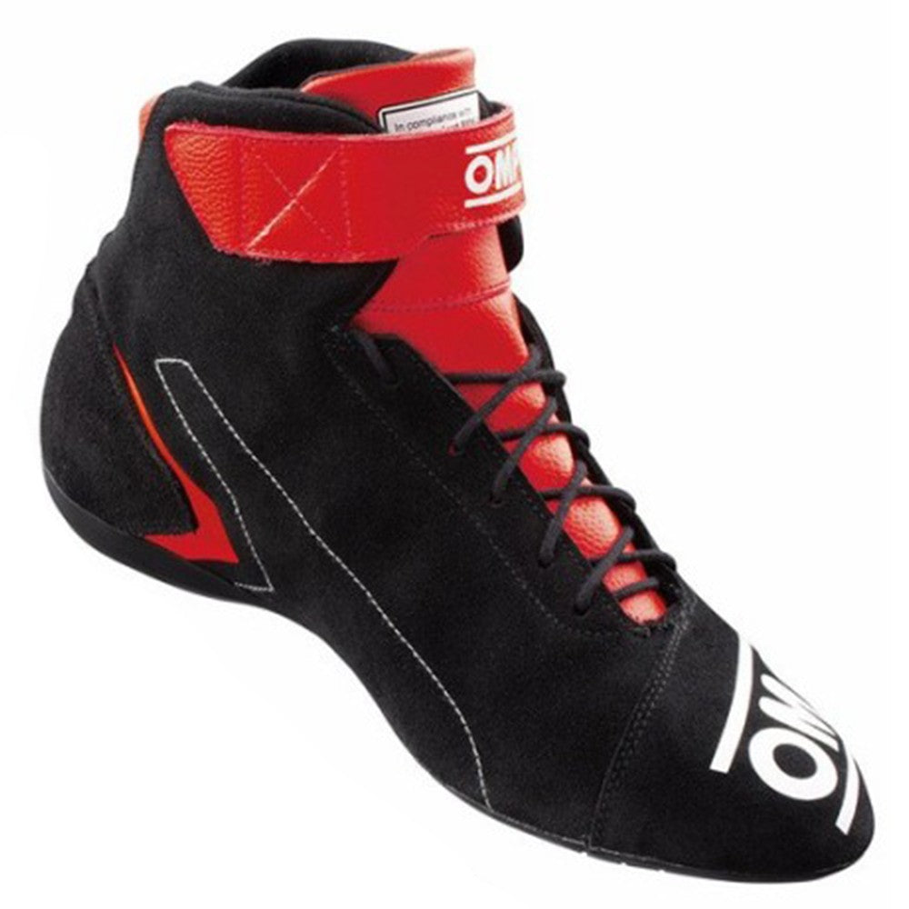 ZAPATILLAS OMP FIRST FIA 8856-2018 NEGRO/ROJO TALLA 43 - OMP original APEXCORSE imagen 4