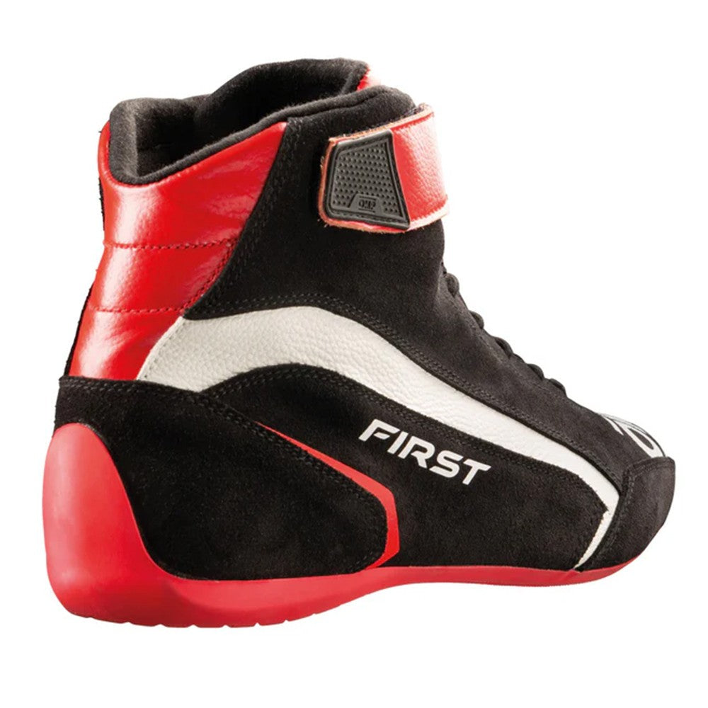 ZAPATILLAS OMP FIRST FIA 8856-2018 NEGRO/ROJO TALLA 40 - OMP original APEXCORSE imagen 4