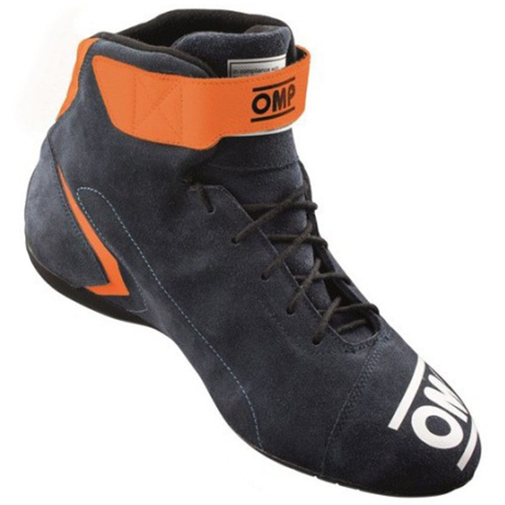 ZAPATILLAS OMP FIRST FIA 8856-2018 AZUL MARINO / NARANJA TALLA 40 - OMP original APEXCORSE imagen 3
