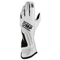 GUANTES OMP KART KS-X FIA 8877-2022 BLANCO TALLA L - OMP original APEXCORSE imagen 1