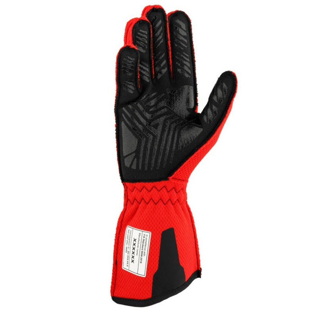 GUANTES OMP ONE EVO FX FIA 8856-2018 ROJO TALLA XS - OMP original APEXCORSE imagen 3