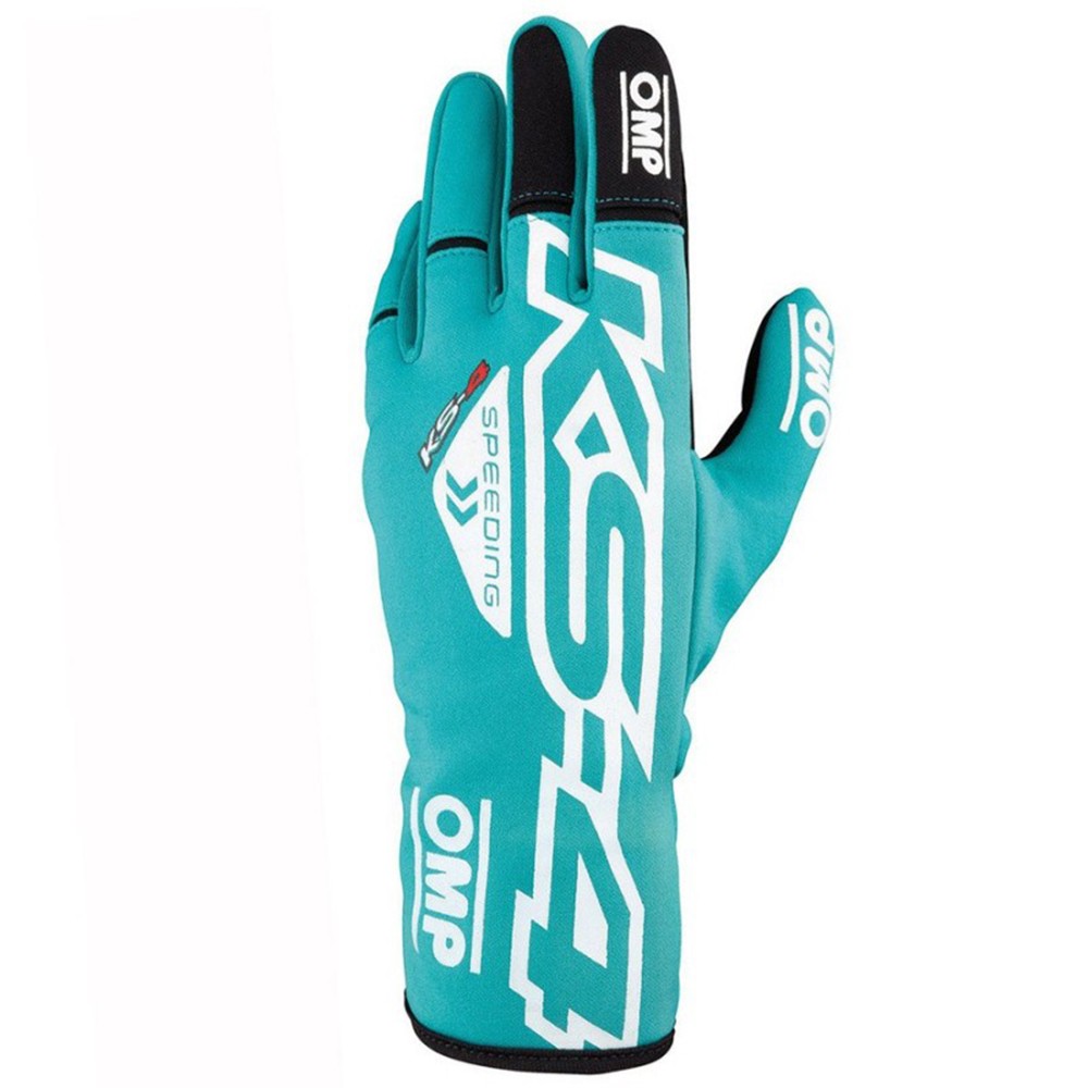 GUANTES OMP KART KS-4 VERDE MENTA TALLA 4 (NIÑOS) - OMP original APEXCORSE imagen 1