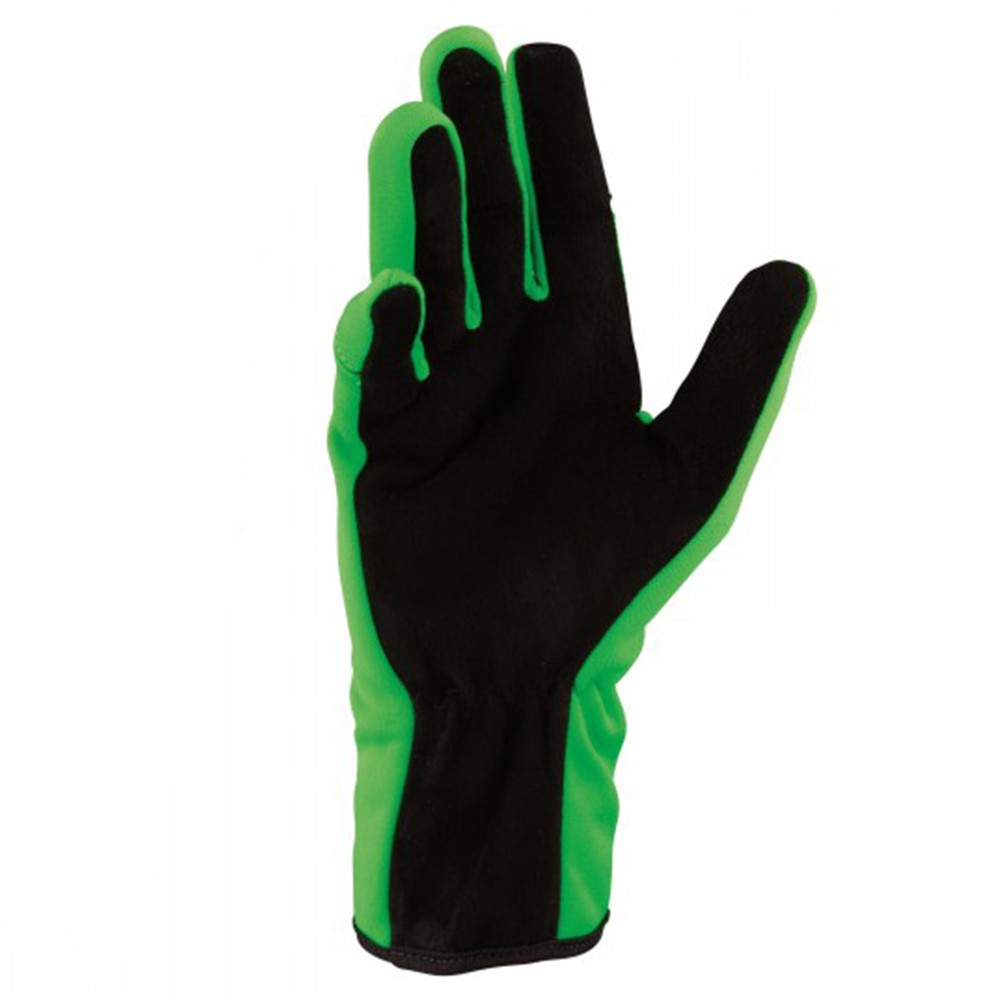GUANTES OMP KART KS-4 VERDE FLUO / NEGRO TALLA 4 (NIÑOS) - OMP original APEXCORSE imagen 3