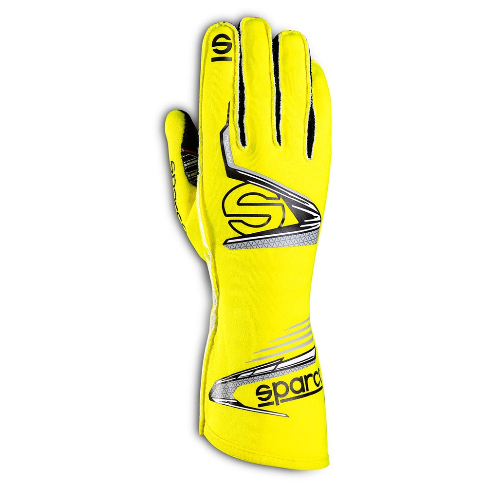 Sparco Guantes Arrow Evo Rg-7 Talla 08 Amarillo/Negro - Sparco original | APEXCORSE