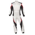 OMP TRAJE DE CARRERAS TECNICA EVO FIA 8856-2018 BLANCO / ANTRACITA TALLA 64 - OMP original APEXCORSE imagen 1
