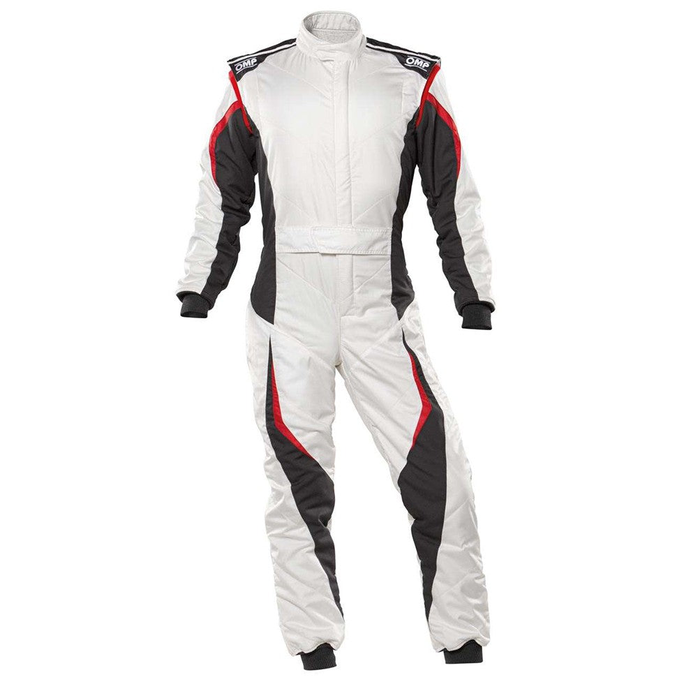 OMP TRAJE DE CARRERAS TECNICA EVO FIA 8856-2018 BLANCO / ANTRACITA TALLA 50 - OMP original APEXCORSE imagen 1