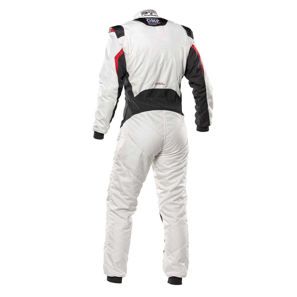 OMP TRAJE DE CARRERAS TECNICA EVO FIA 8856-2018 BLANCO / ANTRACITA TALLA 58 - OMP original APEXCORSE imagen 1