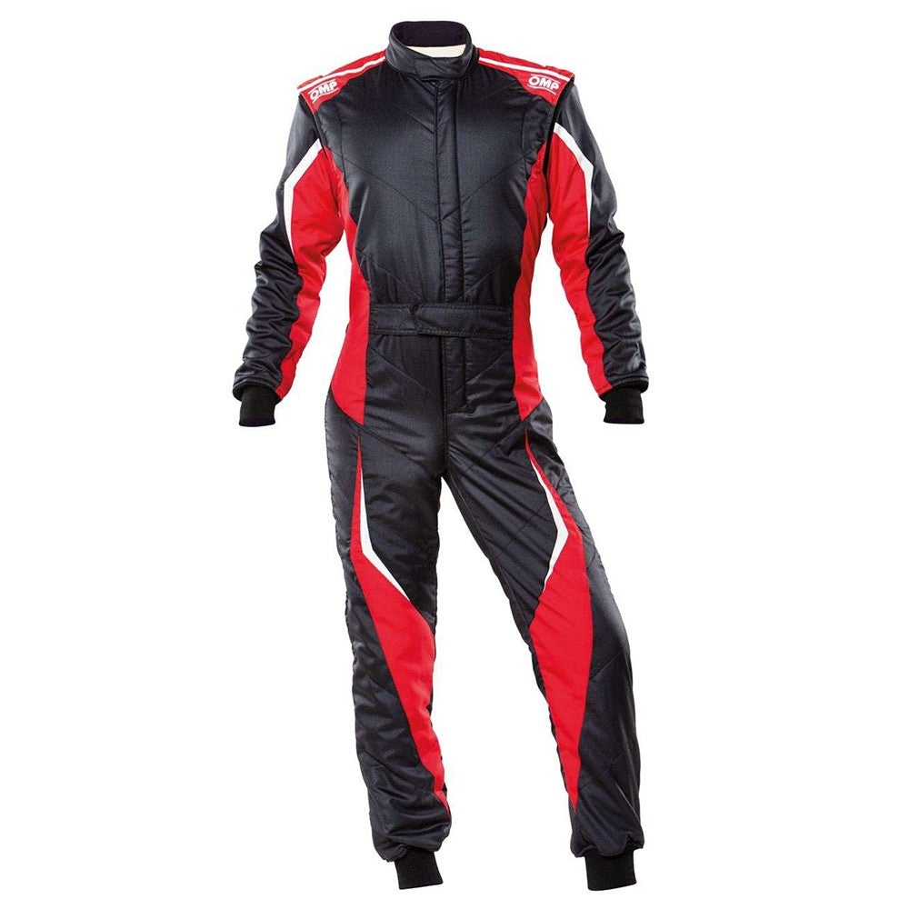 OMP TRAJE DE CARRERAS TECNICA EVO FIA 8856-2018 NEGRO/ROJO TALLA 44 - OMP original APEXCORSE imagen 1