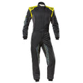 OMP TECNICA HYBRID TRAJE RACING NEGRO/AMARILLO TALLA 60 - OMP original APEXCORSE imagen 1