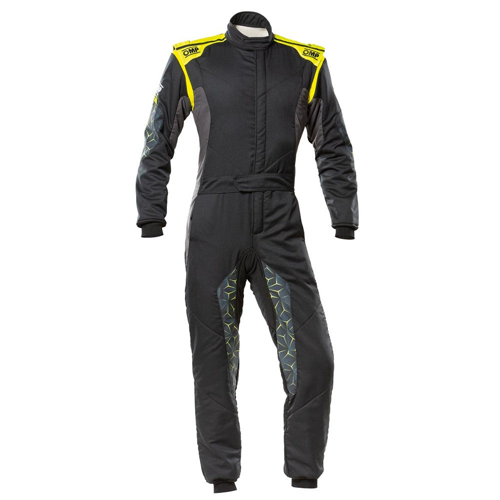 OMP TECNICA HYBRID TRAJE RACING NEGRO/AMARILLO TALLA 56 - OMP original APEXCORSE imagen 5
