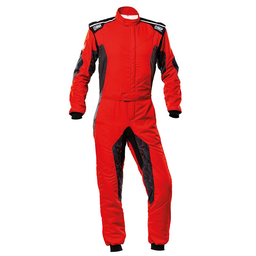 OMP TECNICA HYBRID TRAJE RACING ROJO/NEGRO TALLA 56 - OMP original APEXCORSE imagen 1