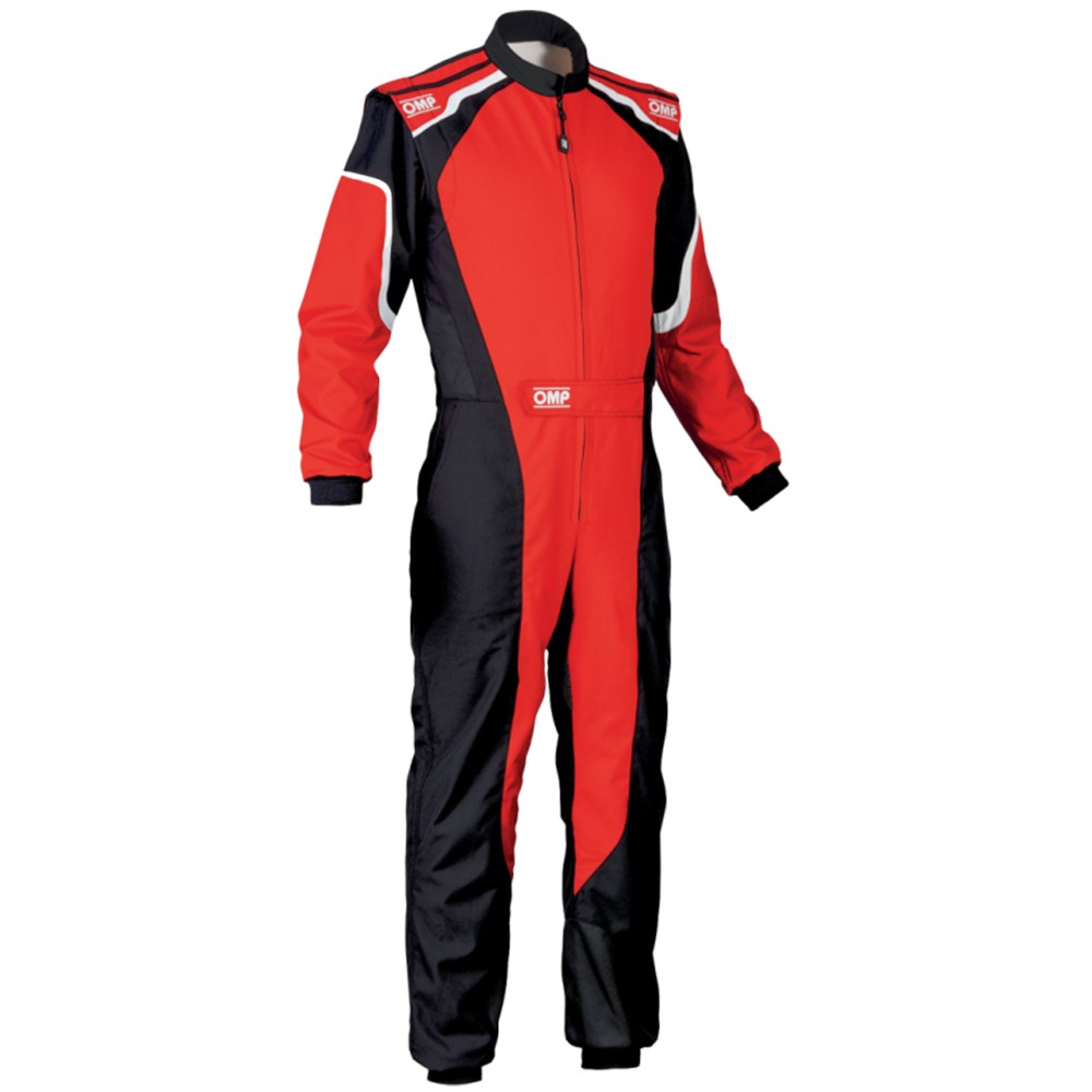 OMP TRAJE DE CARRERAS KS-3 KART NEGRO/ROJO TALLA 54 - OMP original APEXCORSE imagen 1