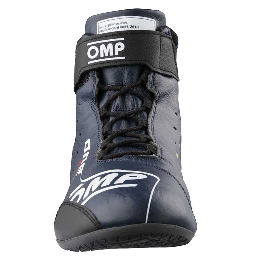 ZAPATILLAS OMP ONE EVO X MY2024 FIA 8856-2018 AZUL MARINO / CIAN TALLA 41 - OMP original APEXCORSE imagen 3