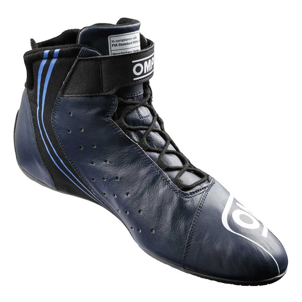ZAPATILLAS OMP ONE EVO X MY2024 FIA 8856-2018 AZUL MARINO / CIAN TALLA 39 - OMP original APEXCORSE imagen 7