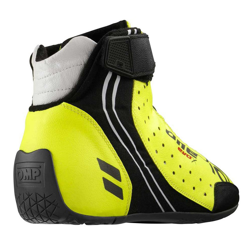 ZAPATILLAS OMP ONE EVO X MY2024 FIA 8856-2018 AMARILLO FLUO TALLA 48 - OMP original APEXCORSE imagen 6